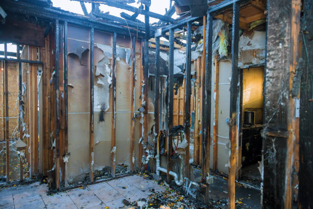 Professional Fire Damage Assessment technician working in Kearney, NE
